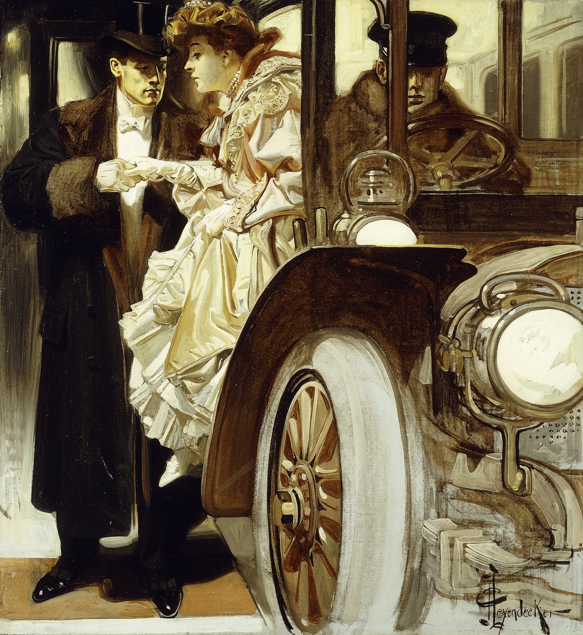Tot Uw Dienst door Joseph Christian Leyendecker