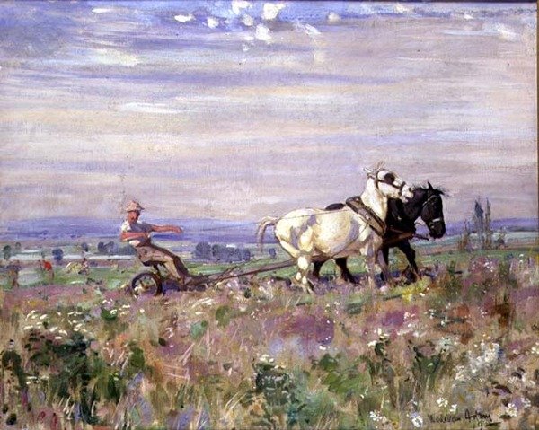 Het ploegteam door Joseph Denovan II Adam