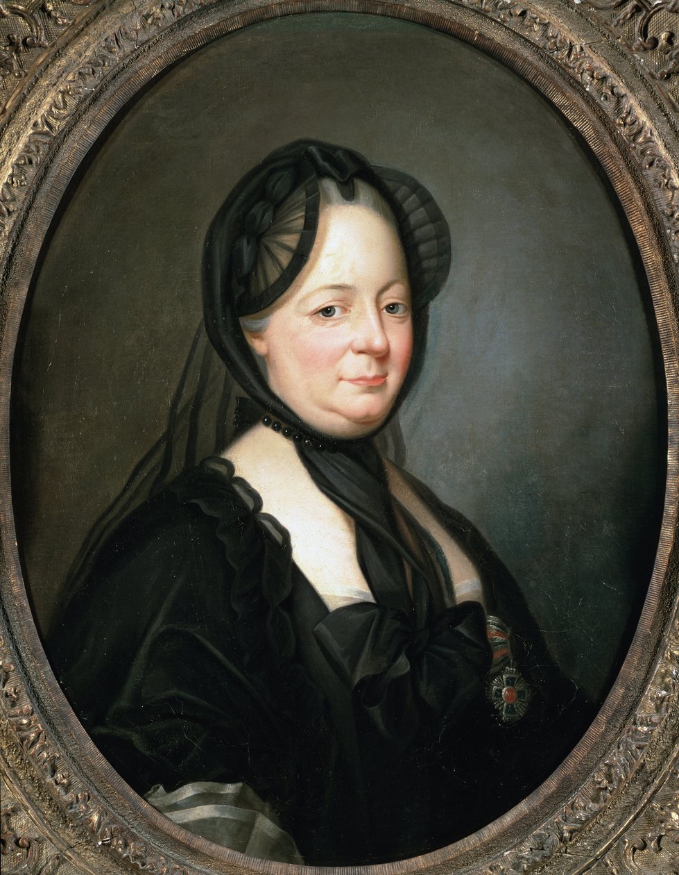 Portret van Maria Theresia van Oostenrijk, keizerin en koningin van Hongarije en Bohemen door Joseph Ducreux