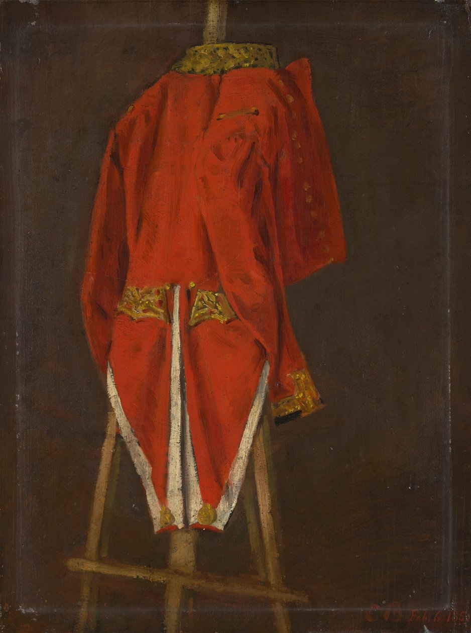 Studie van een Jas Behorend aan John, 11e Graaf van Westmorland door Joseph Edgar Boehm