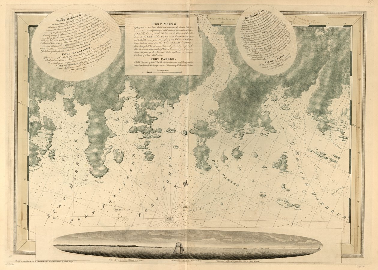De Atlantische Neptunus door Joseph F. W. Des Barres