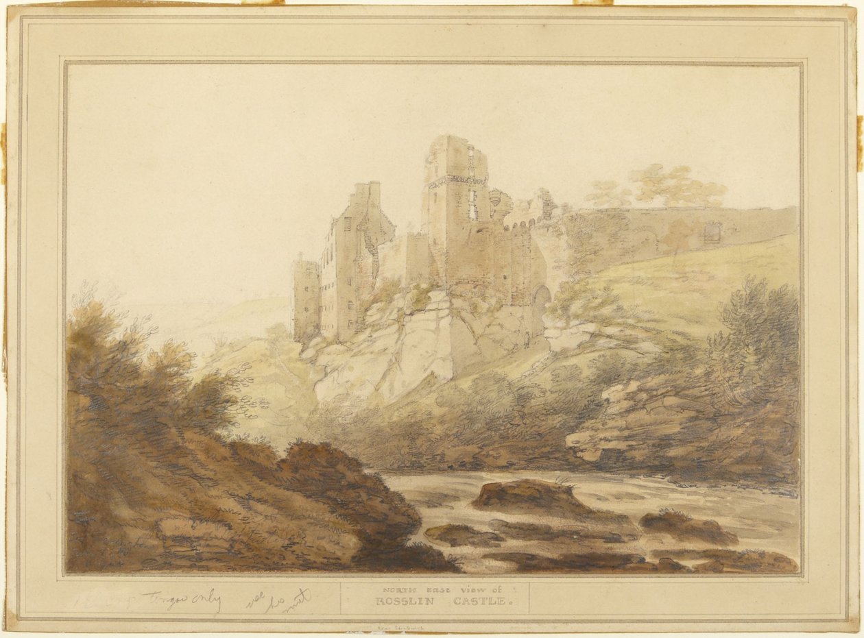 Rosslyn Castle door Joseph Farington