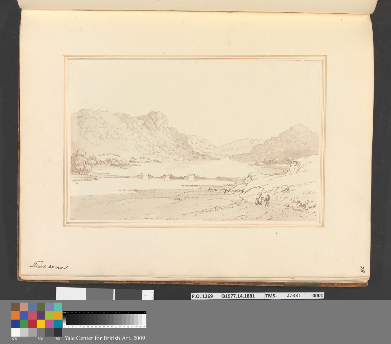 Thirlmere door Joseph Farington