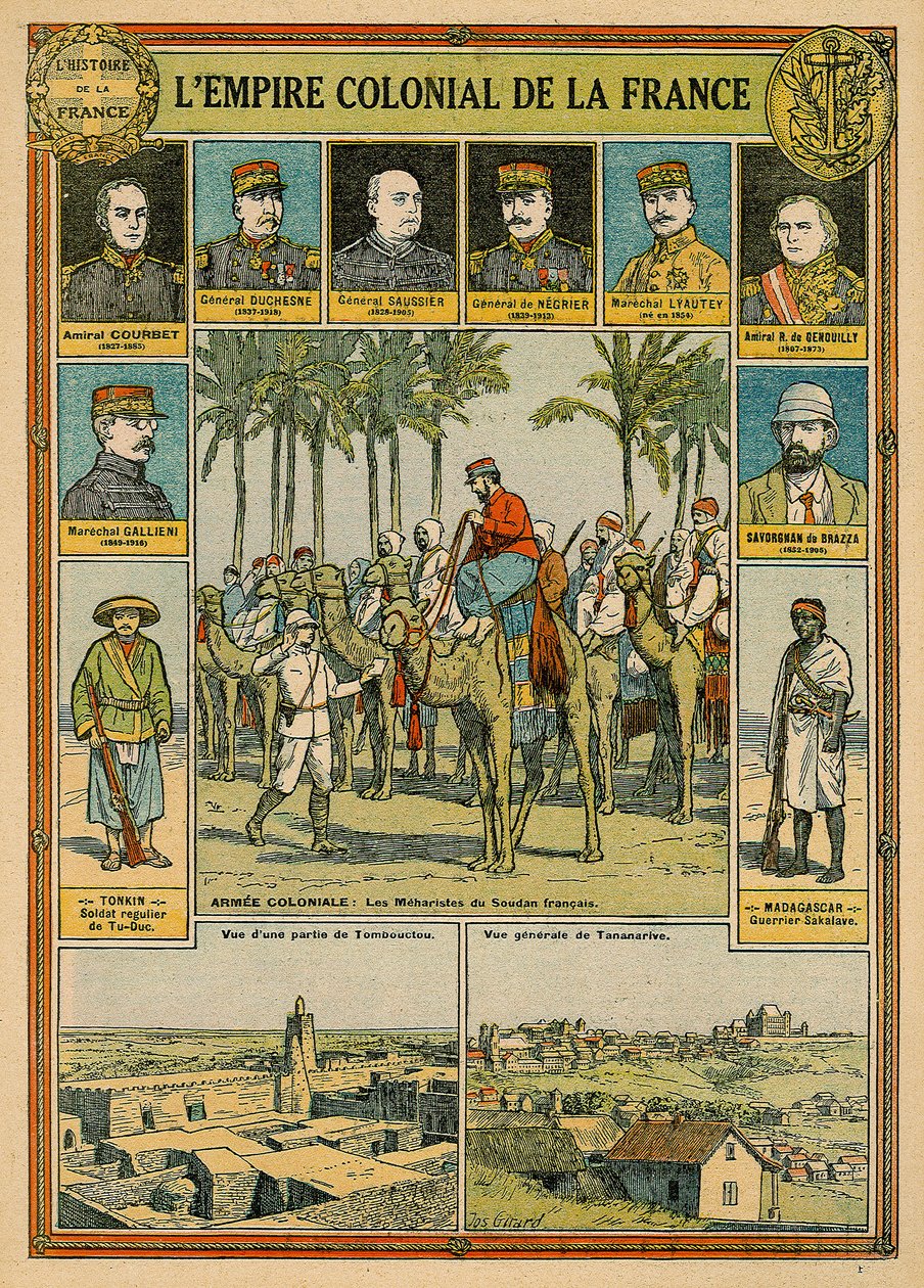 Het Franse koloniale rijk, eind 19e - begin 20e eeuw door Joseph Girard