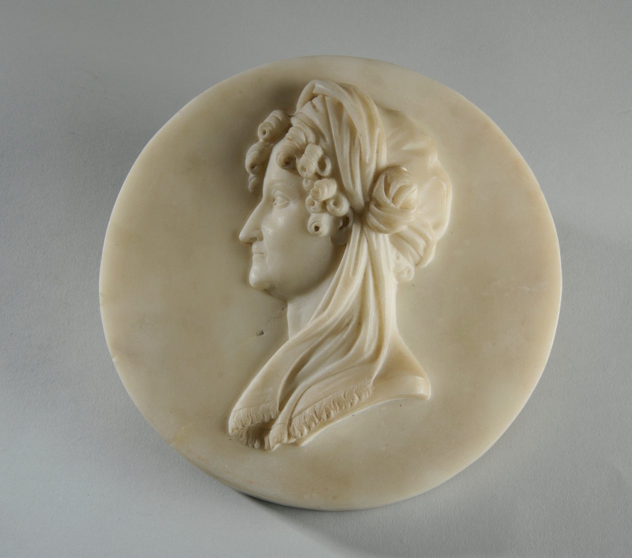 Medailonportret van mevrouw Elizabeth Gott door Joseph Gott