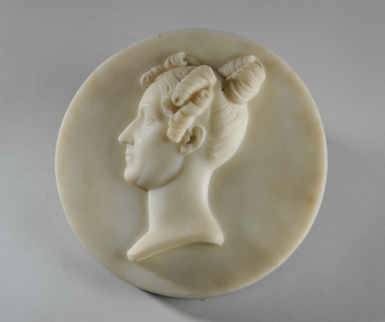 Medailleportret van mevrouw Margaret Gott door Joseph Gott