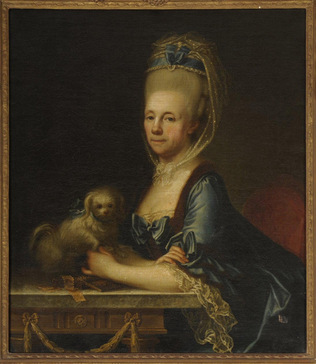 Josef Hickel - Rafaela Salm-Reifferscheidt, roz. Rogendorf door Joseph Hickel