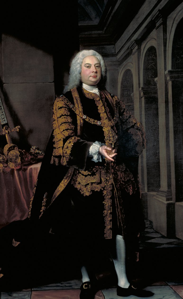 Sir John Barnard, Lord Mayor 1737, 1738 door Joseph Highmore