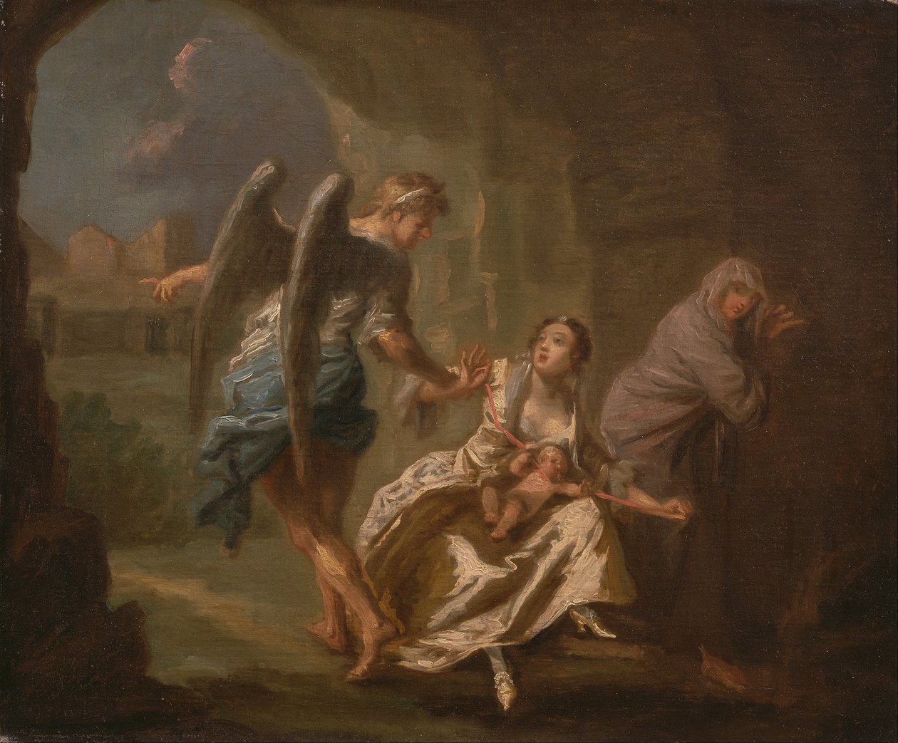 De engel van barmhartigheid door Joseph Highmore