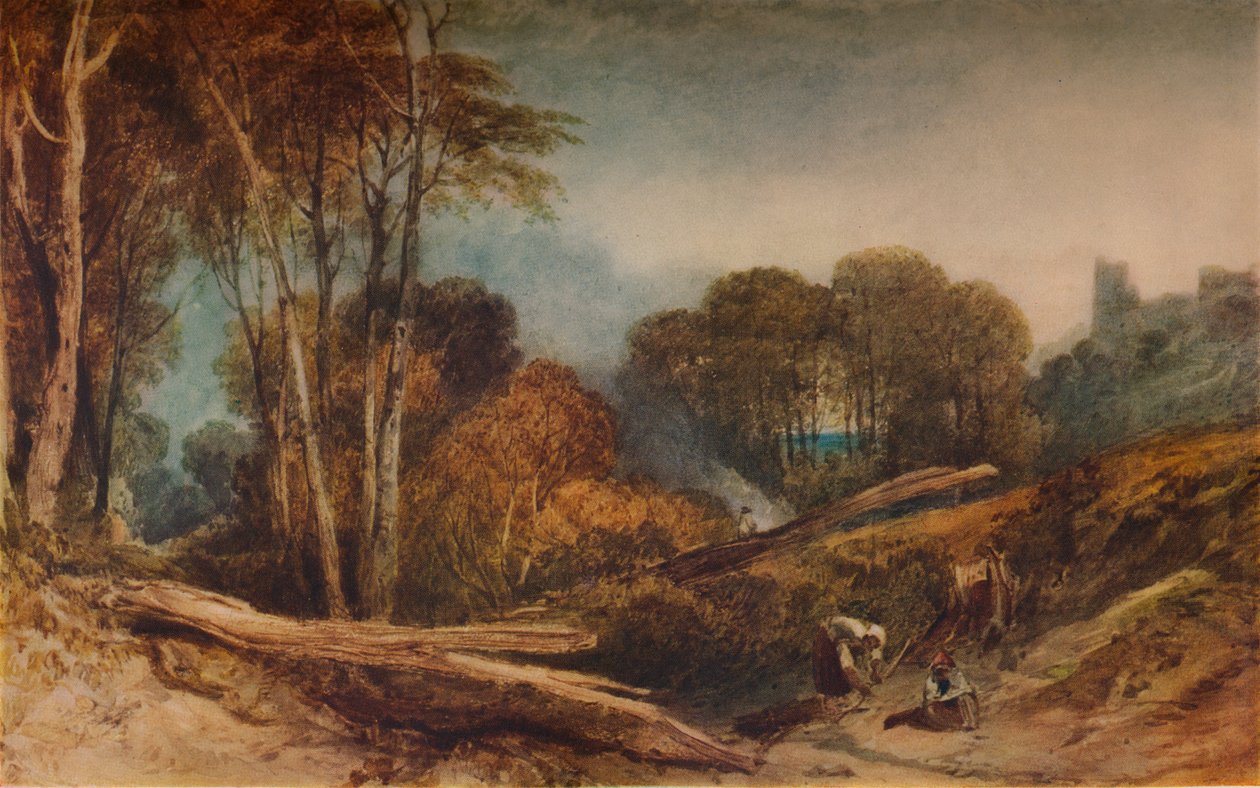 Beeston Castle, Cheshire, c1839, 1938 door Joseph Mallord William Turner
