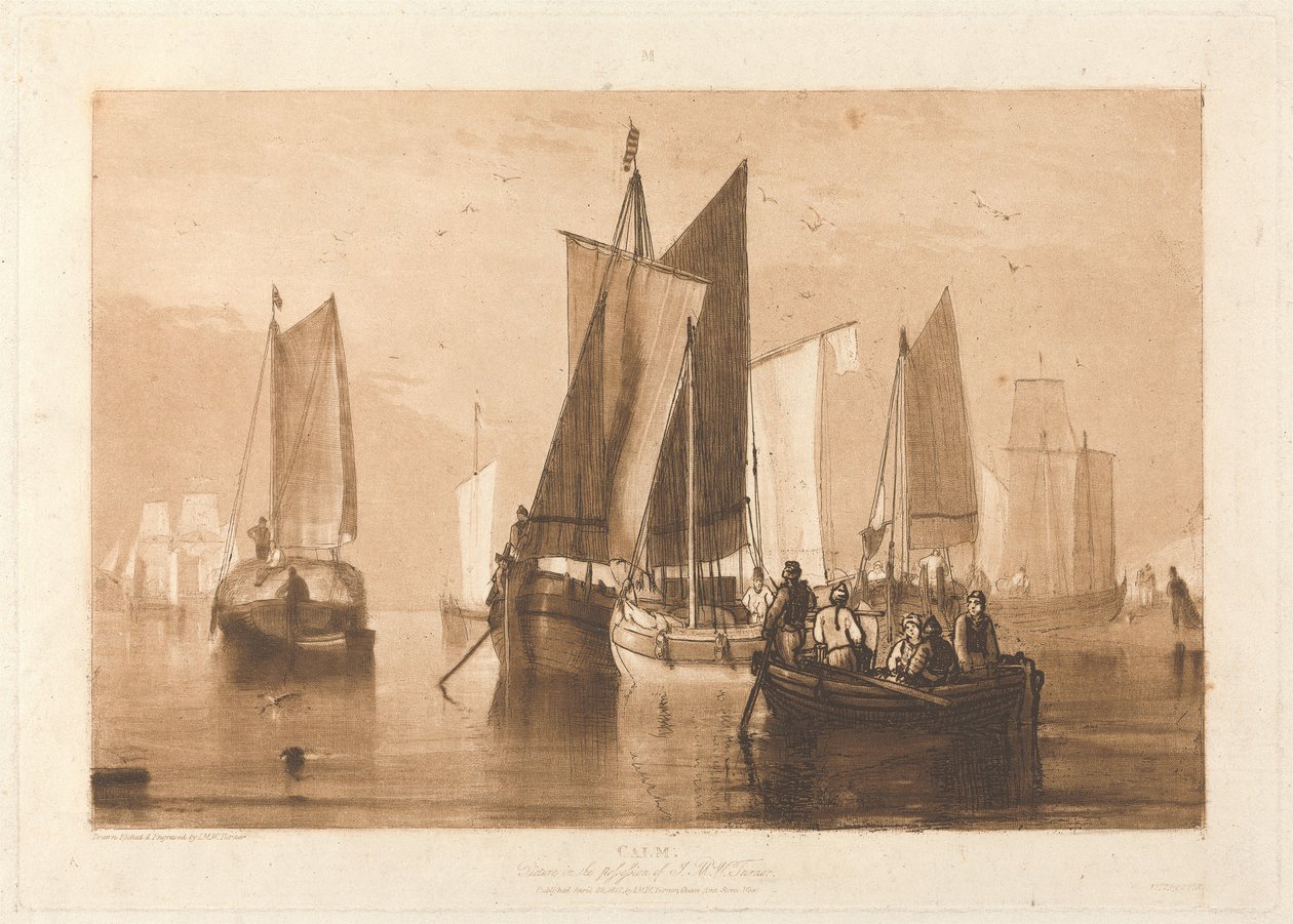 Kalmte door Joseph Mallord William Turner