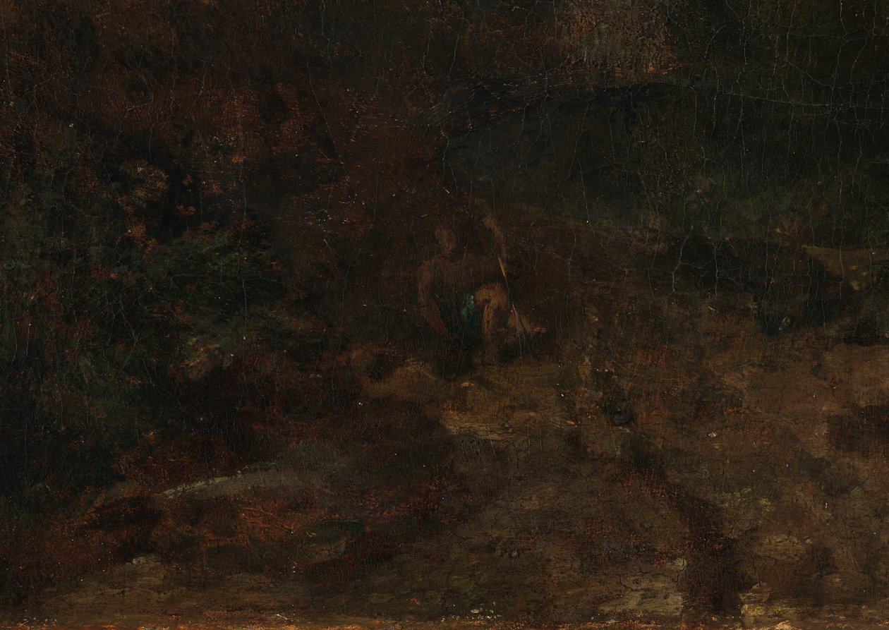 Detail van Ben Lomond Mountains, Schotland: De Reiziger - Vide Ossian