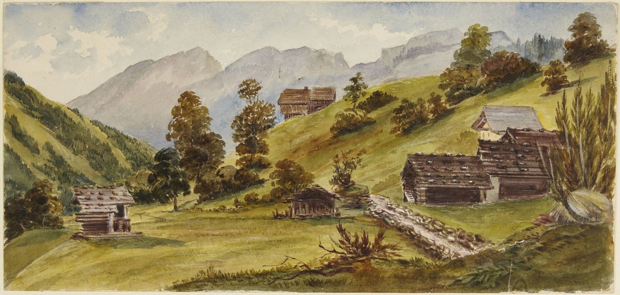 Diablerets door Joseph Mallord William Turner