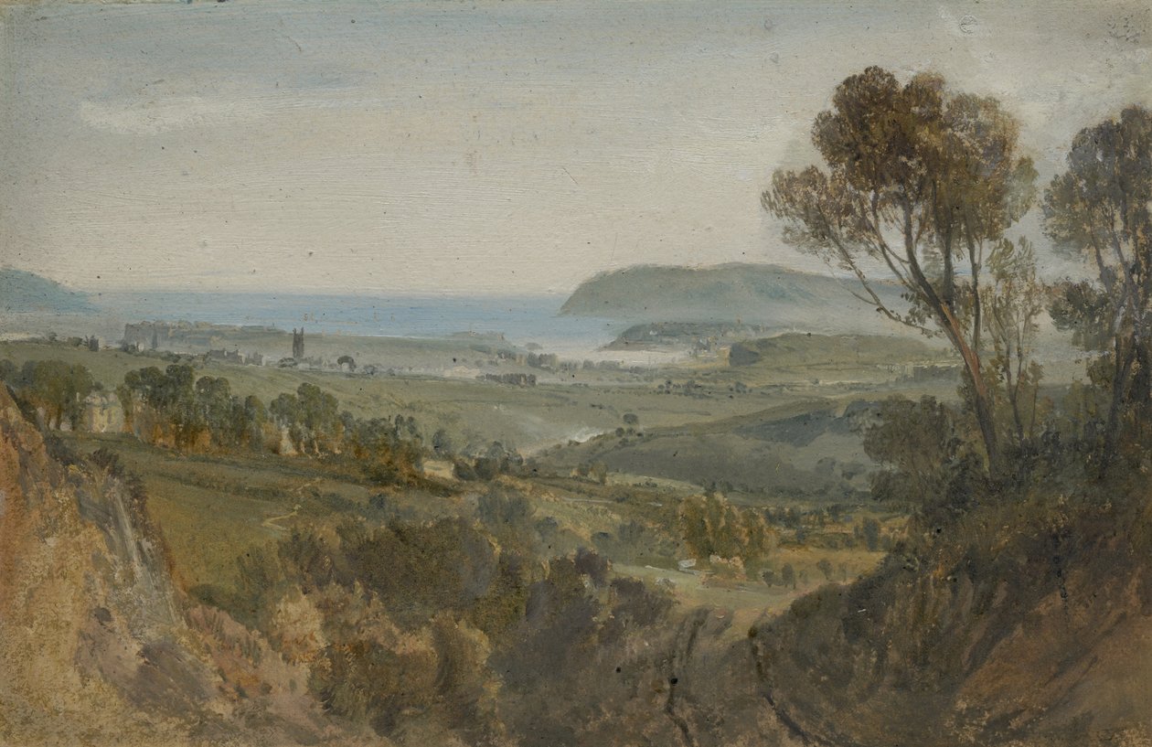 Verre Zicht op Plymouth door Joseph Mallord William Turner