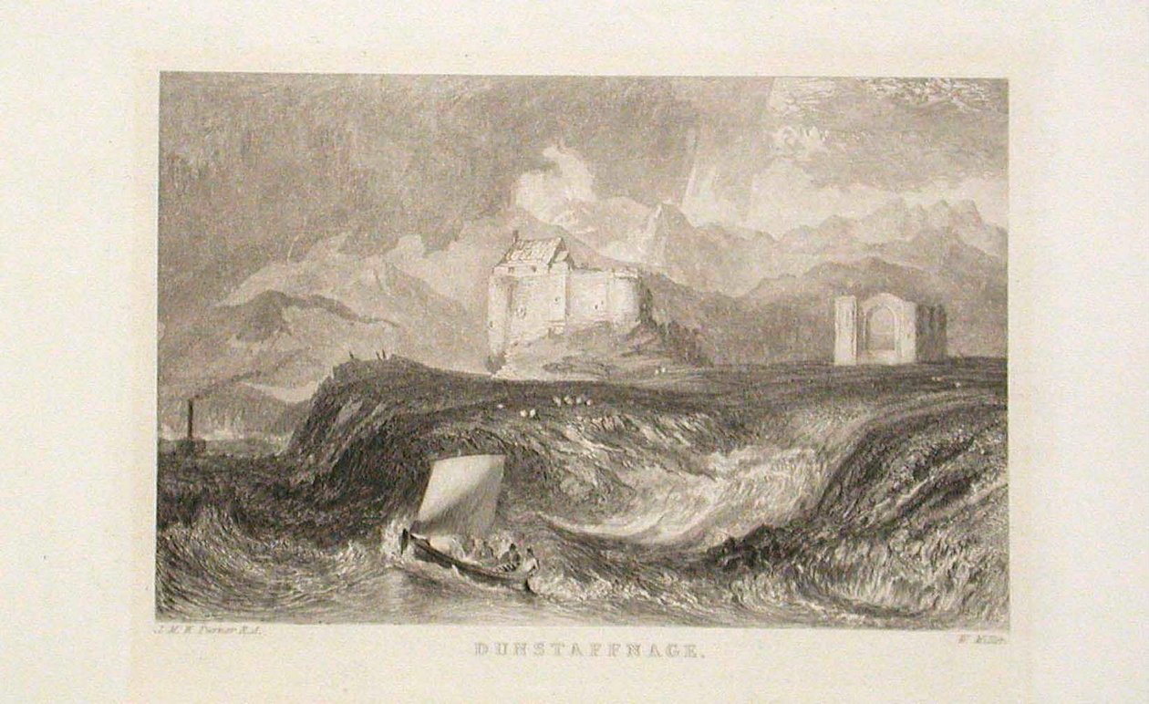 Dunstaffnage door Joseph Mallord William Turner