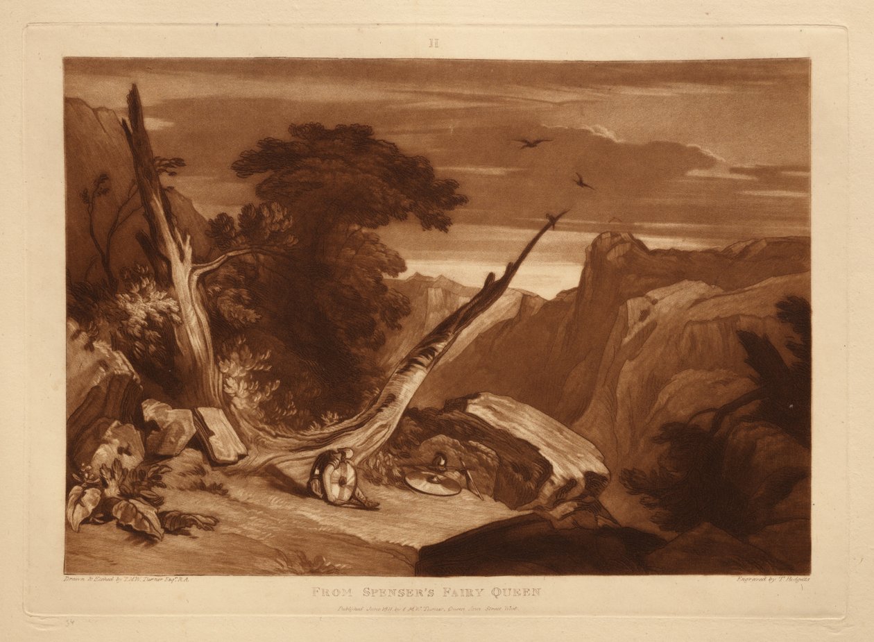 Uit Spensers Feeënkoningin door Joseph Mallord William Turner