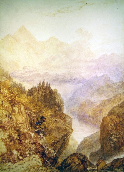 Glen Artney, ca. 1820 door Joseph Mallord William Turner