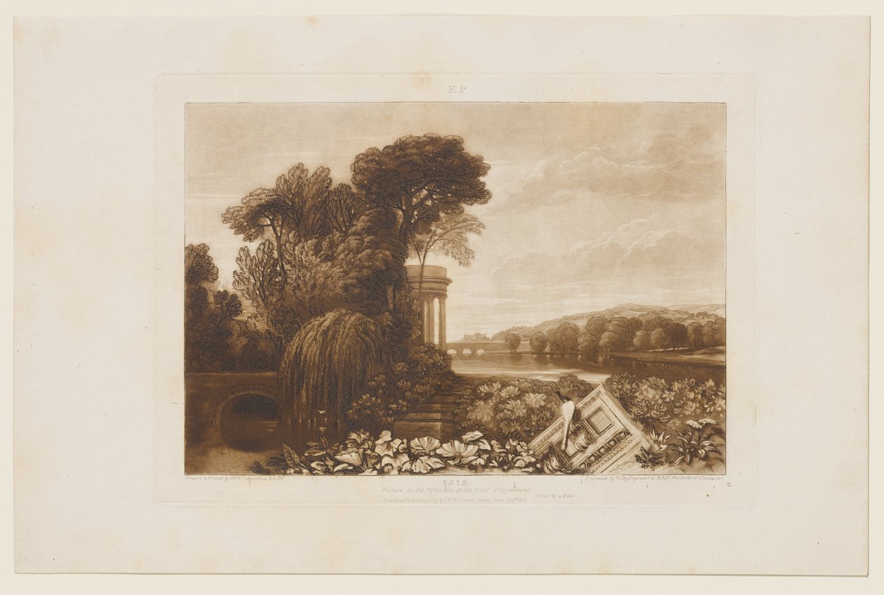 Isis door Joseph Mallord William Turner
