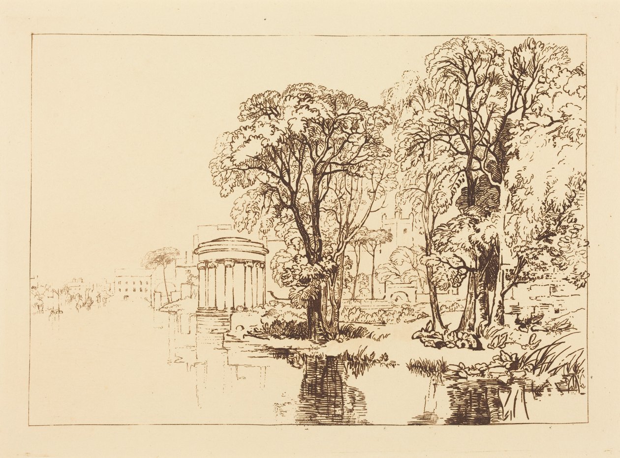Isleworth door Joseph Mallord William Turner