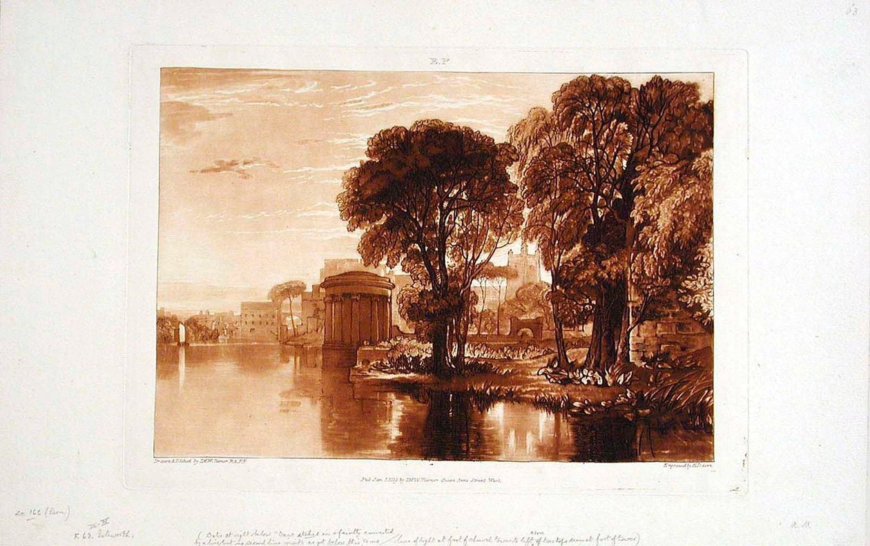 Isleworth door Joseph Mallord William Turner