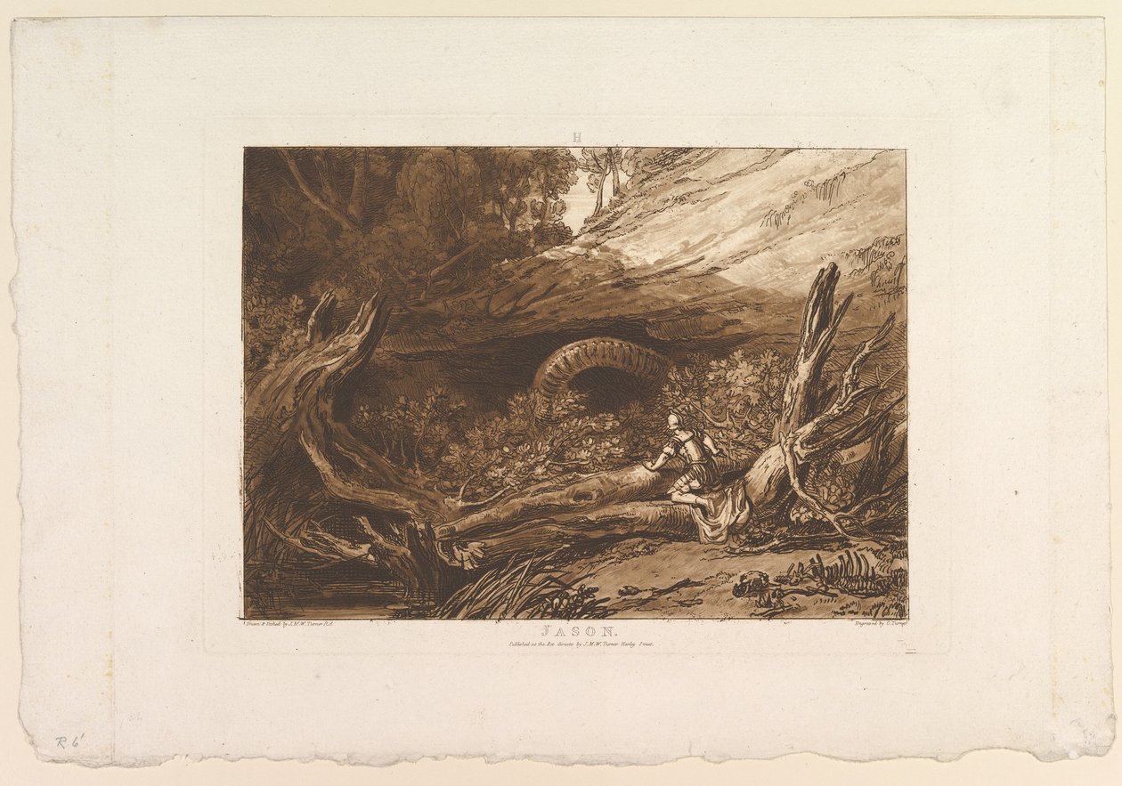 Jason Liber Studiorum, deel I, plaat 6 door Joseph Mallord William Turner