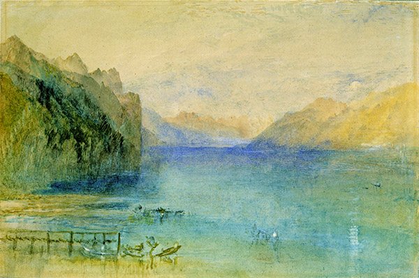 Lausanne door Joseph Mallord William Turner