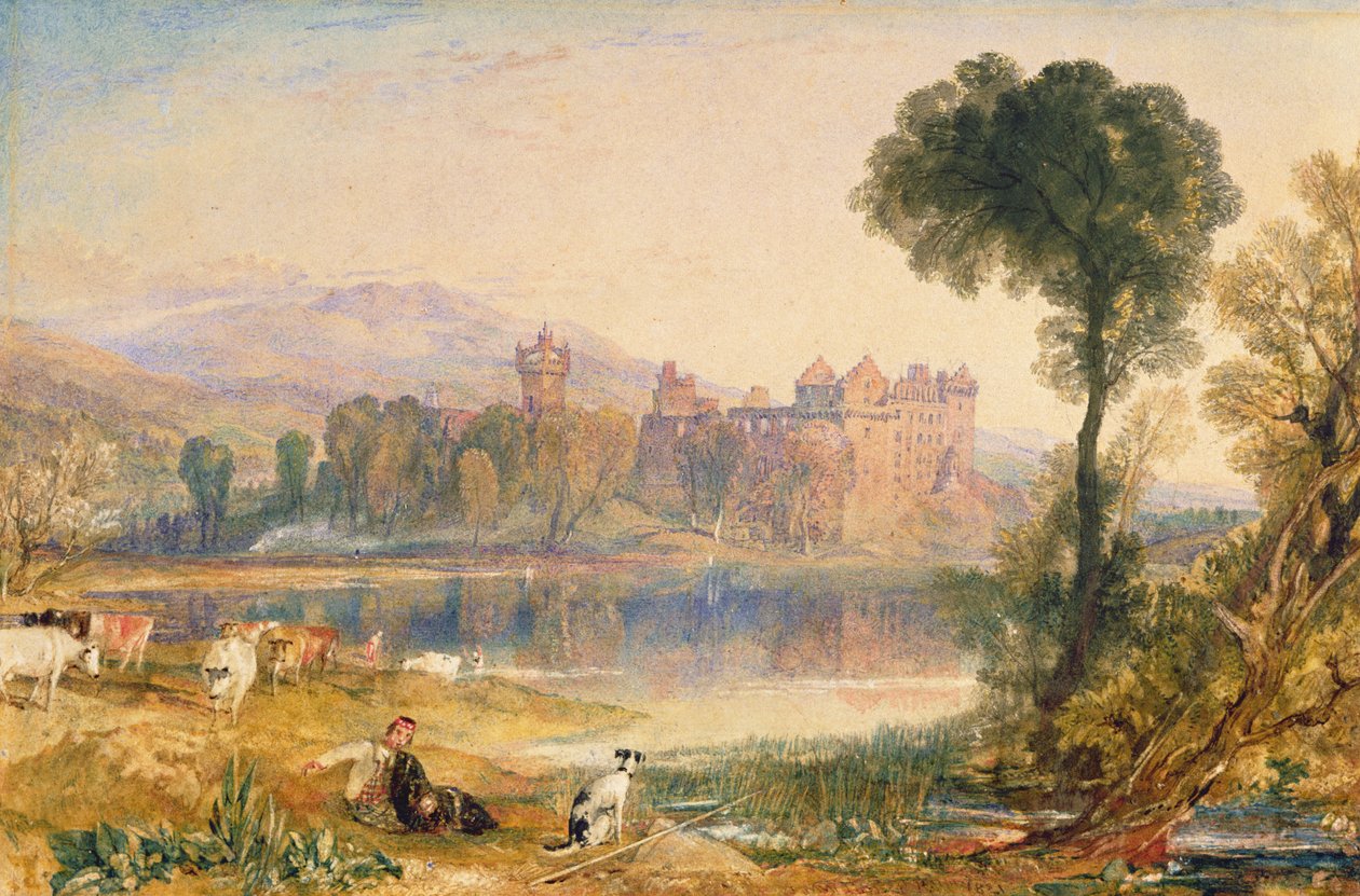 Paleis van Linlithgow door Joseph Mallord William Turner