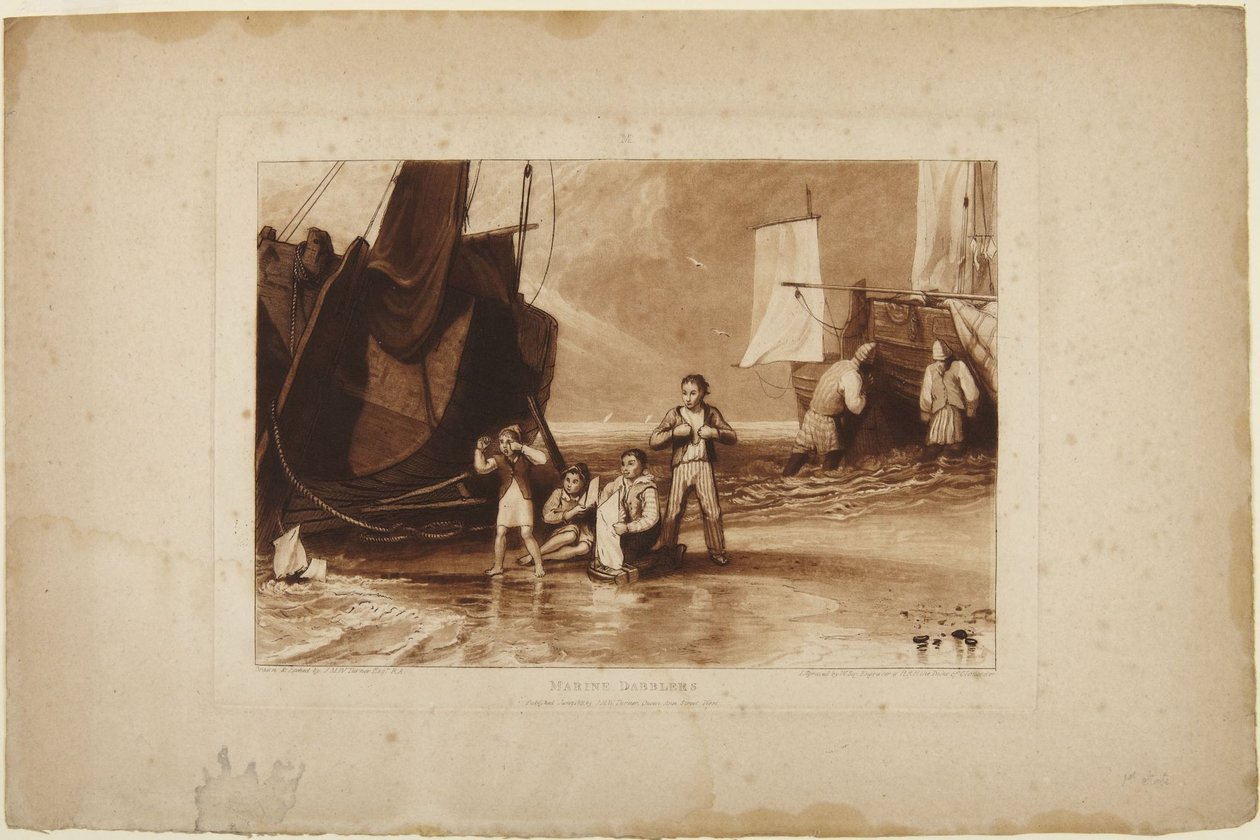 Zee-eenden door Joseph Mallord William Turner