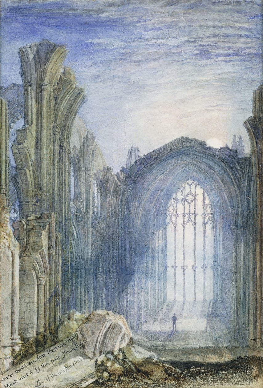 Melrose Abbey: Een Illustratie bij Sir Walter Scott