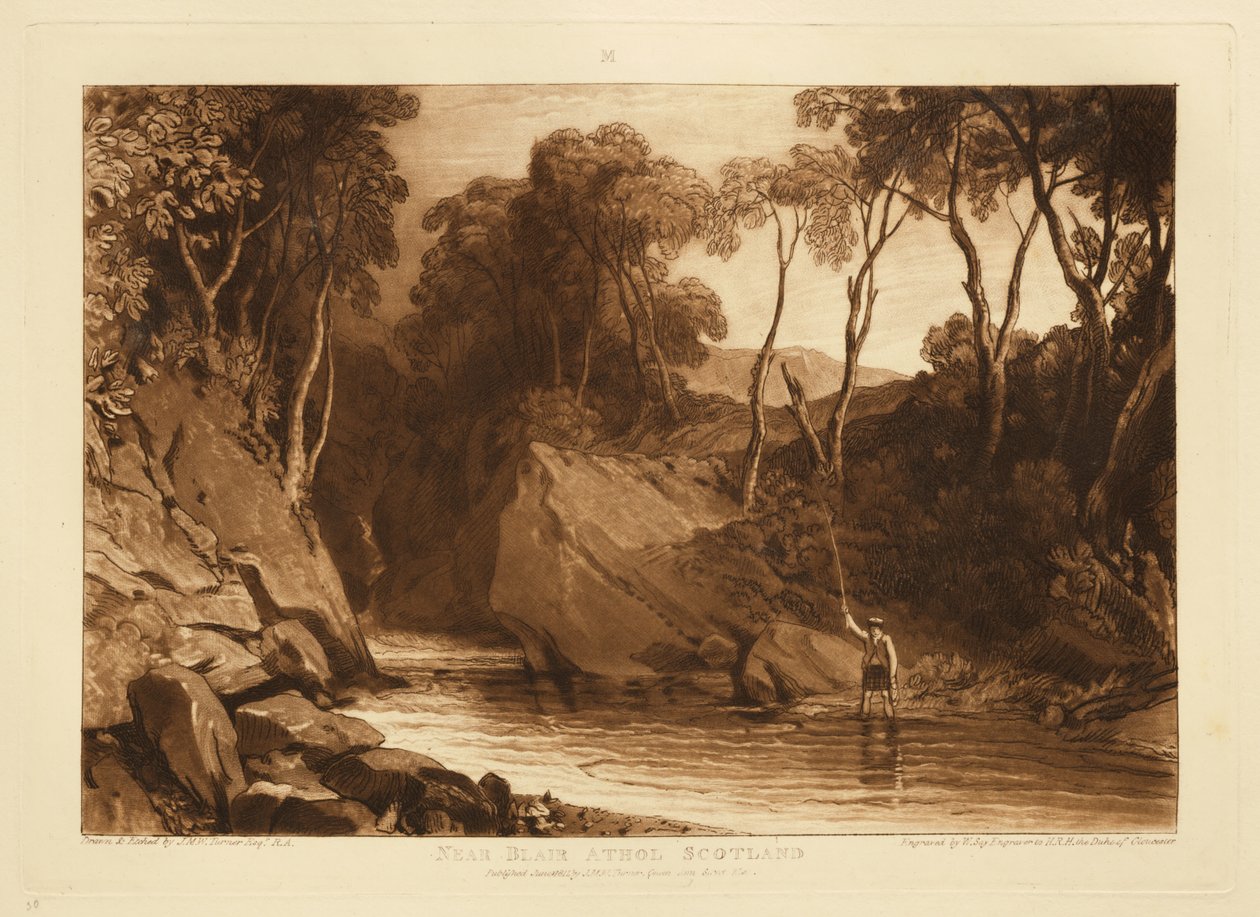Bij Blair Athol door Joseph Mallord William Turner