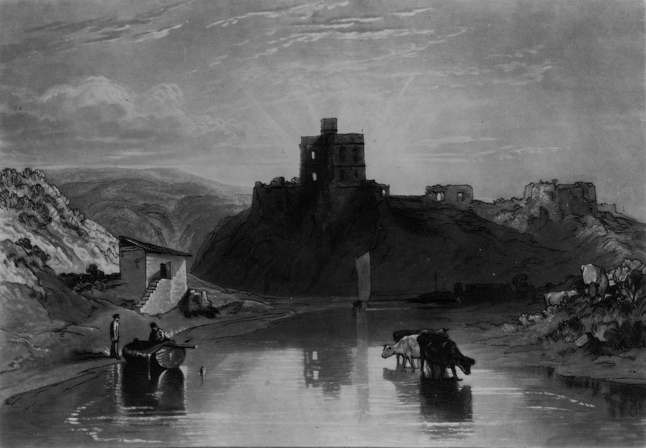 Kasteel Norham door Joseph Mallord William Turner
