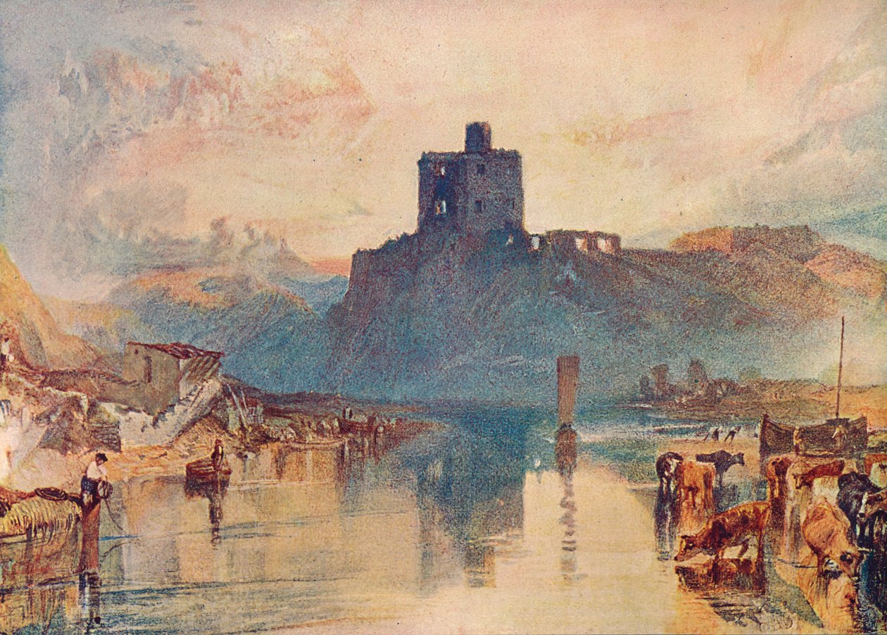 Kasteel van Norham, 1909 door Joseph Mallord William Turner
