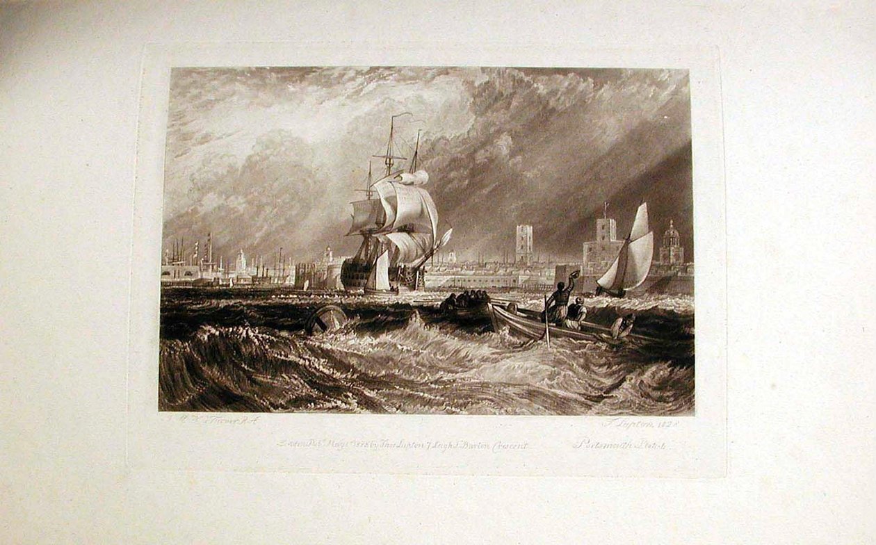 Portsmouth door Joseph Mallord William Turner