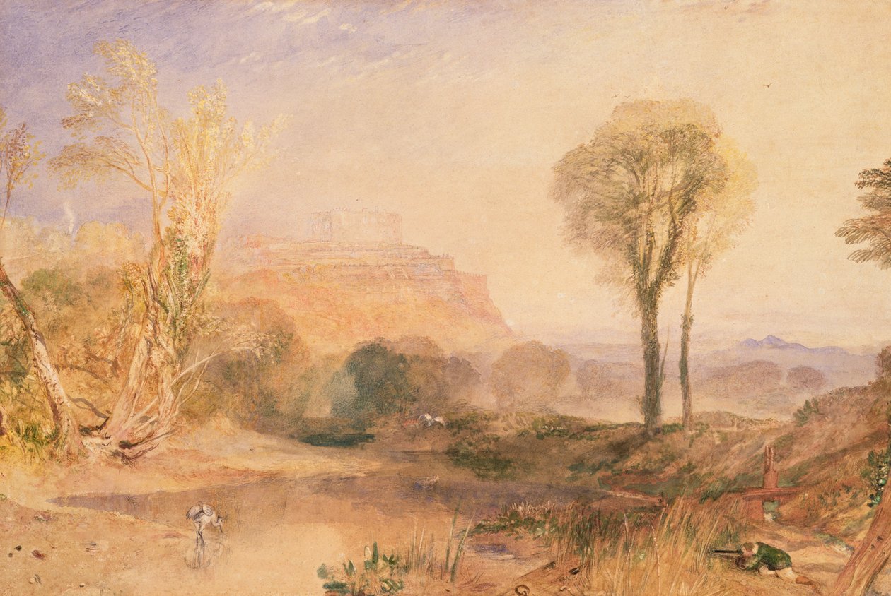 Powis Castle, Montgomeryshire, c.1835 door Joseph Mallord William Turner