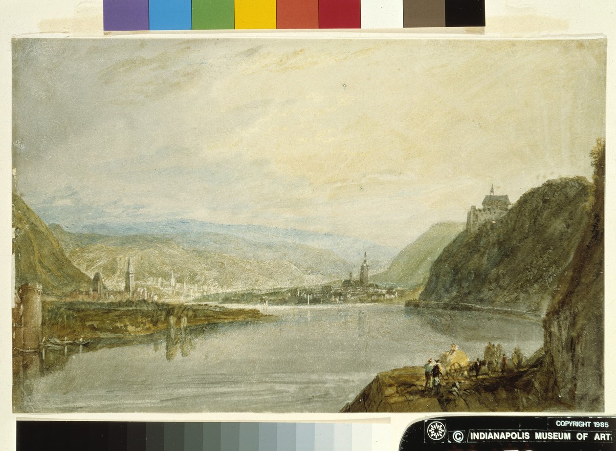 Remagen, Erpel en Linz door Joseph Mallord William Turner