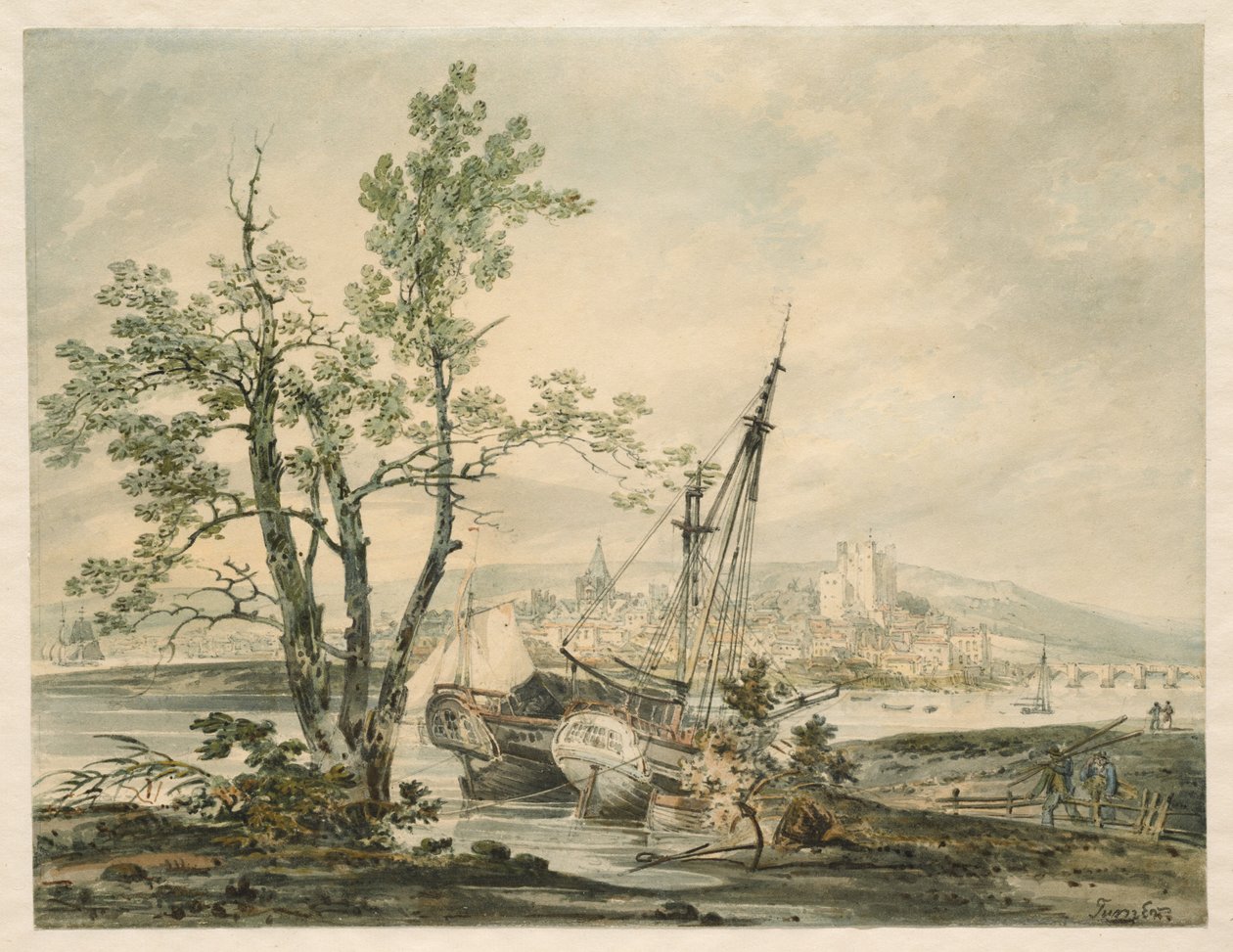 Rochester door Joseph Mallord William Turner