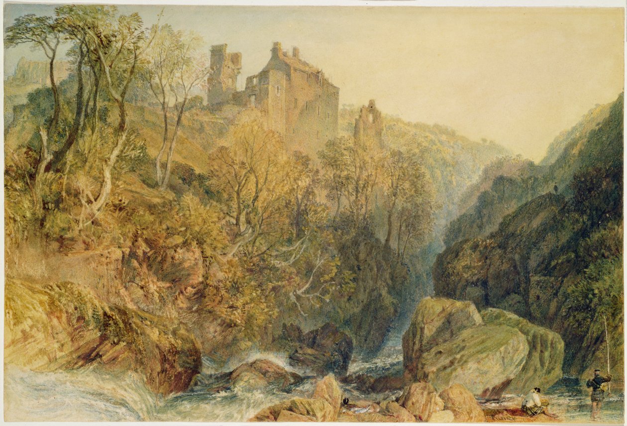 Roslin Kasteel, Midlothian door Joseph Mallord William Turner