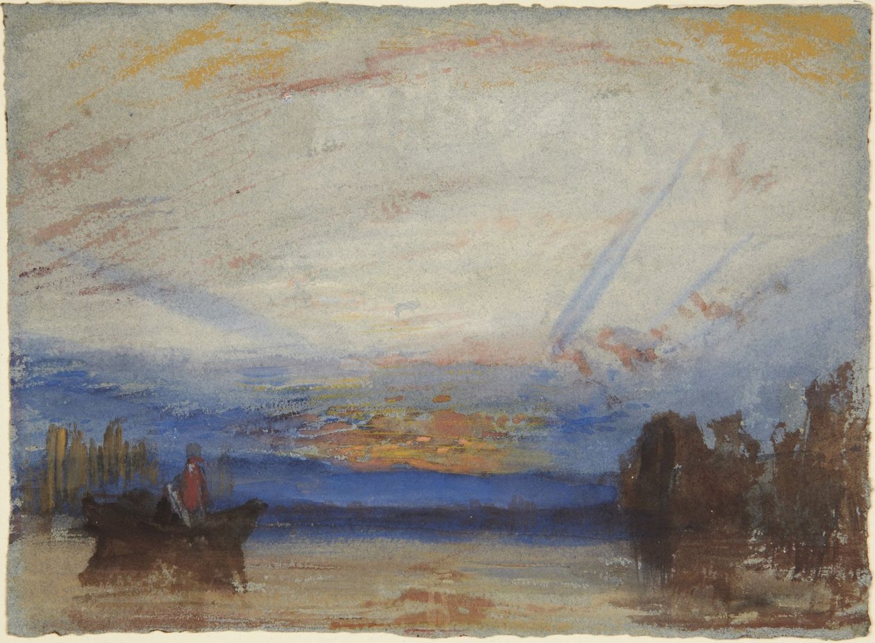 Zonsondergang door Joseph Mallord William Turner