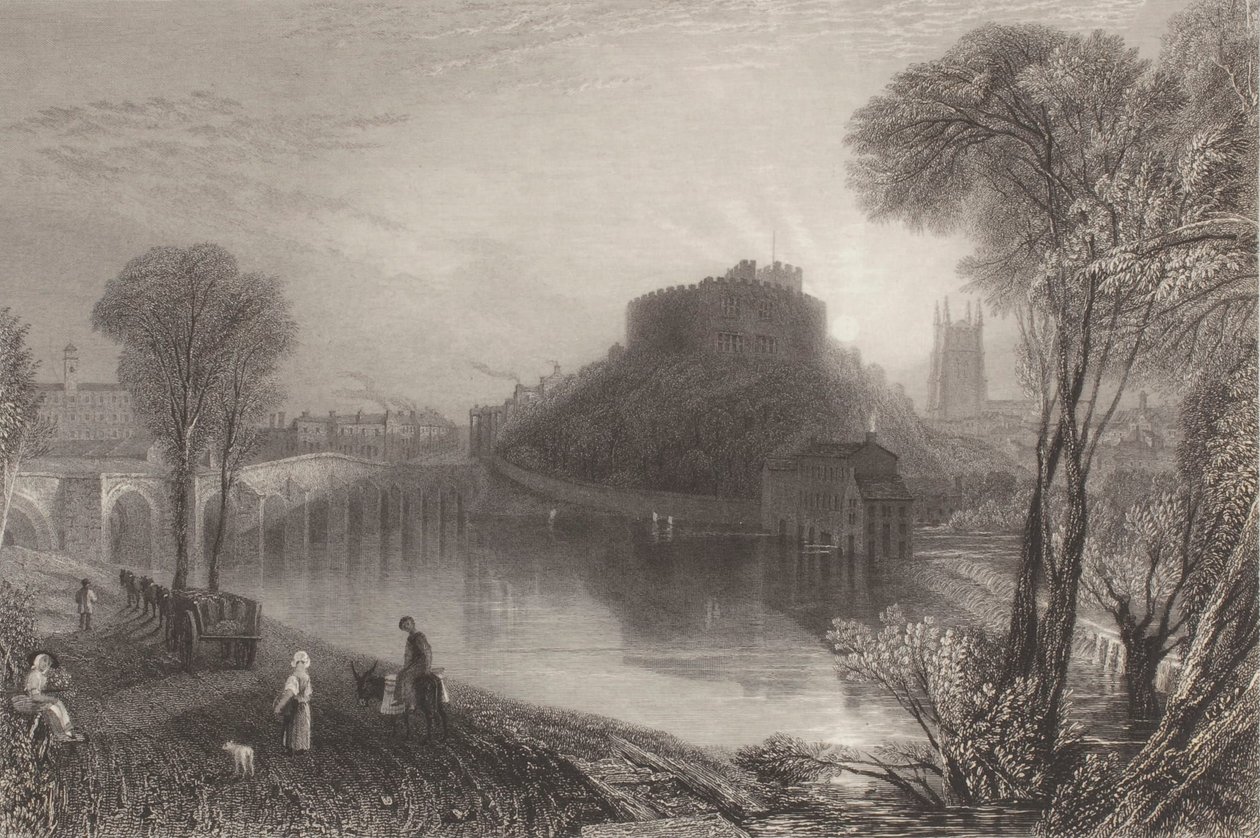 Kasteel Tamworth, Staffordshire door Joseph Mallord William Turner
