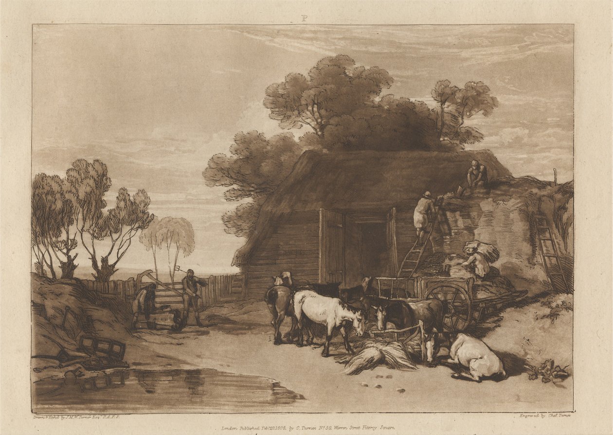 De strowerf door Joseph Mallord William Turner