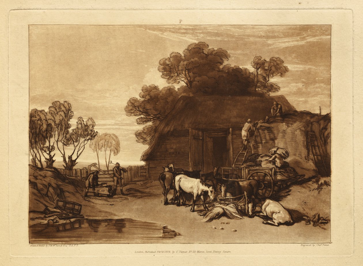 De strowerf door Joseph Mallord William Turner