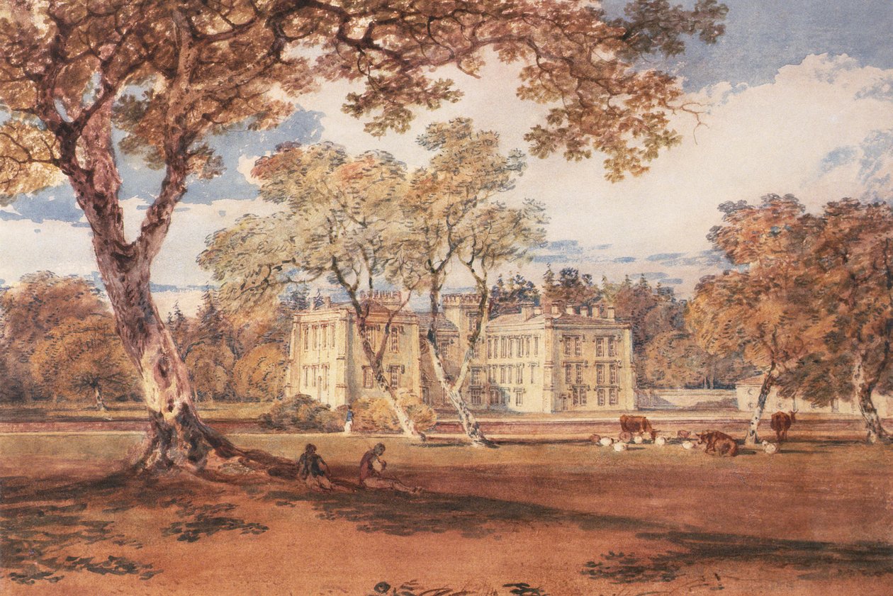 Towneley Hall door Joseph Mallord William Turner