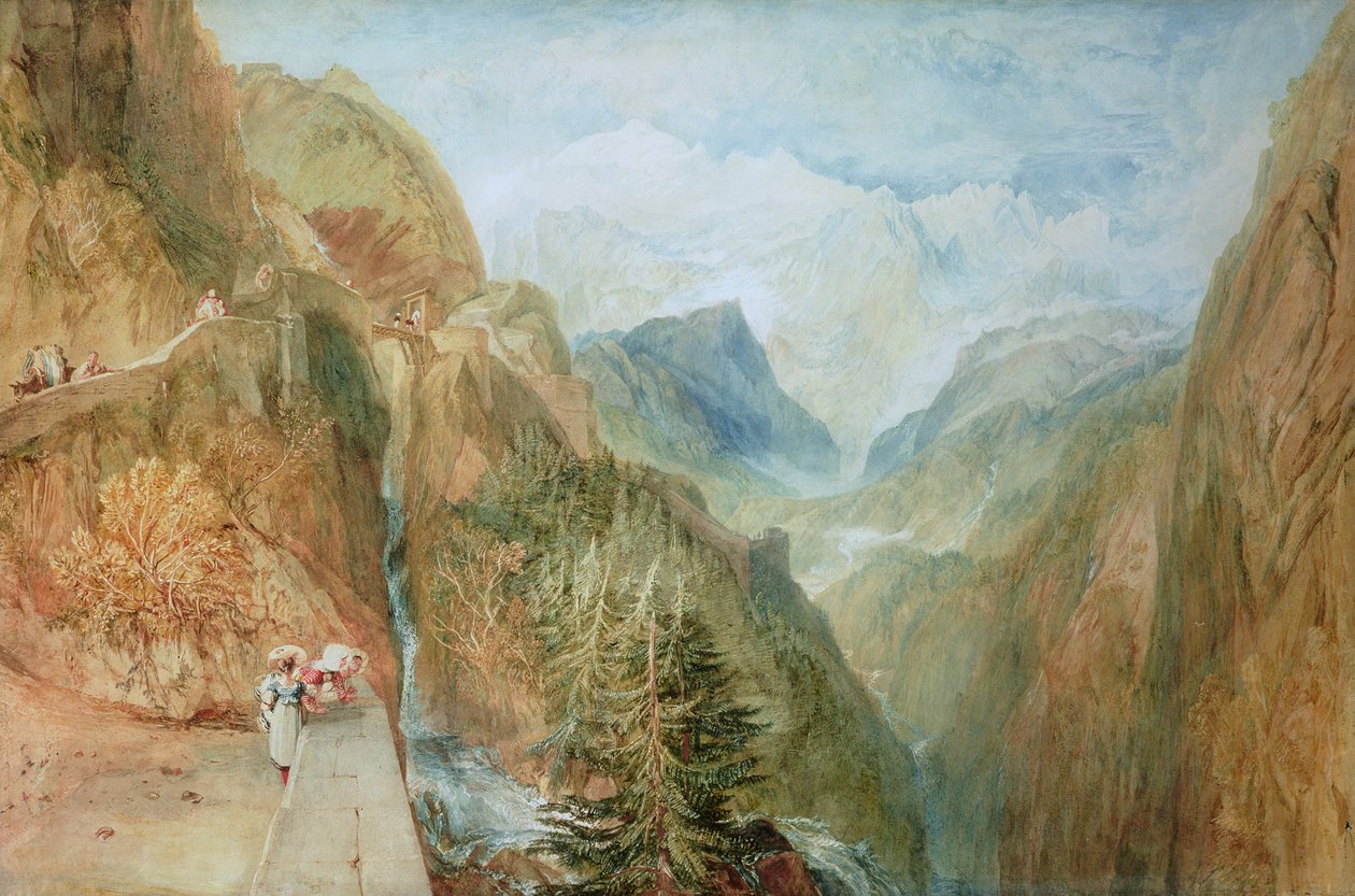 Onbekend Schilderij door Joseph Mallord William Turner