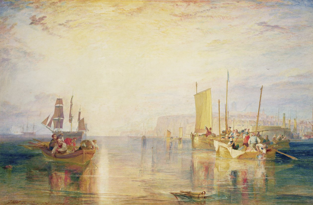 Whiting vissen bij Margate door Joseph Mallord William Turner