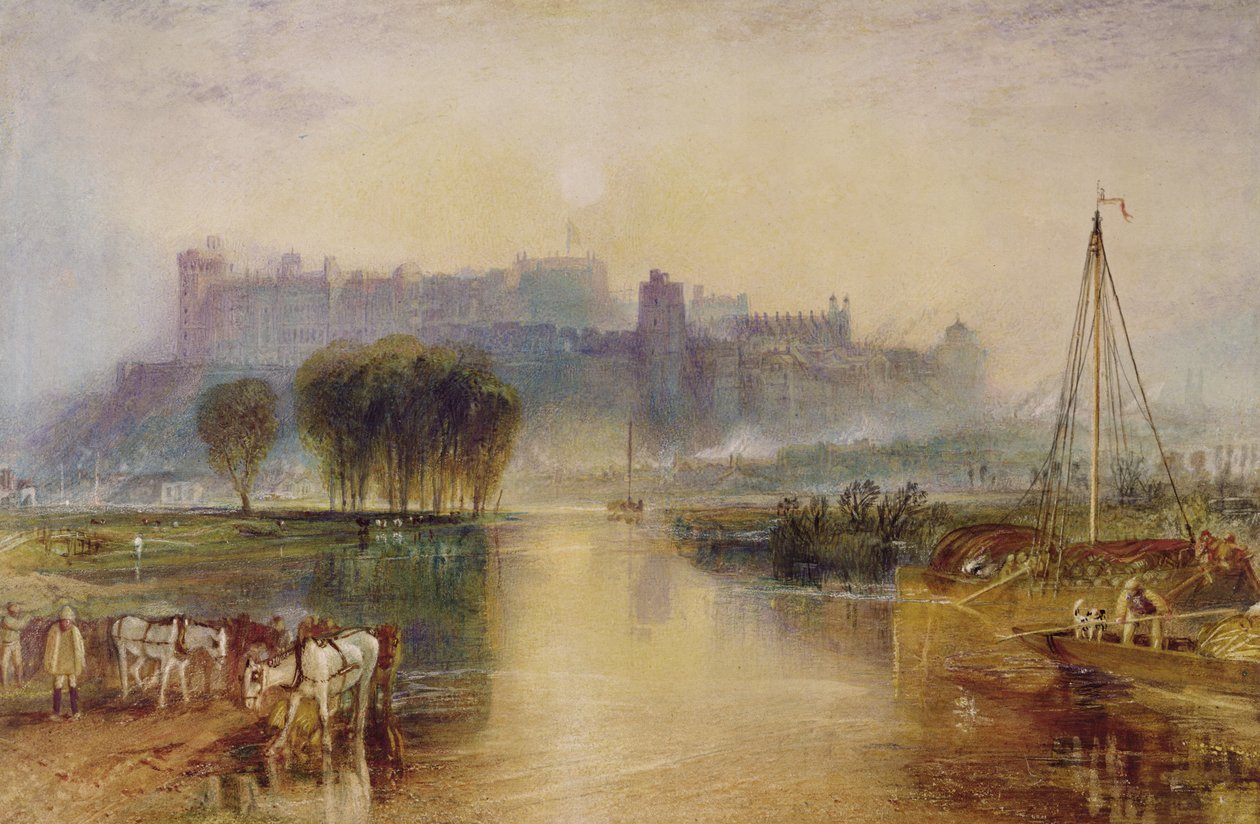 Windsor Castle door Joseph Mallord William Turner