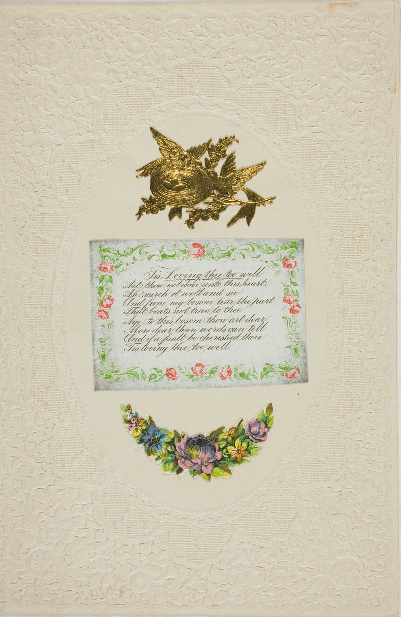 Het is Jou Te Goed Liefhebben (valentijn) door Joseph Mansell