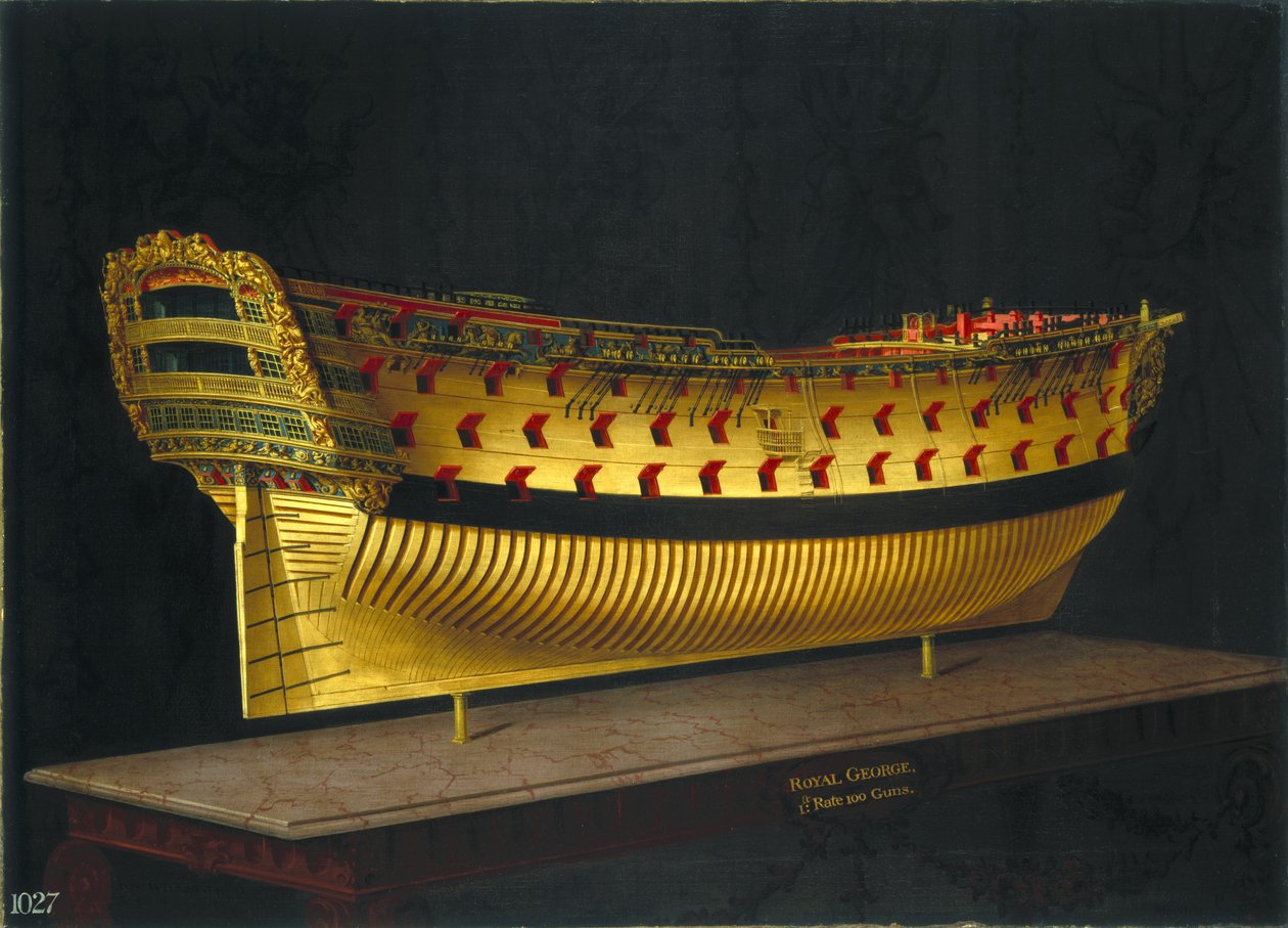 HMS Royal George, 1773-75 door Joseph Marshall