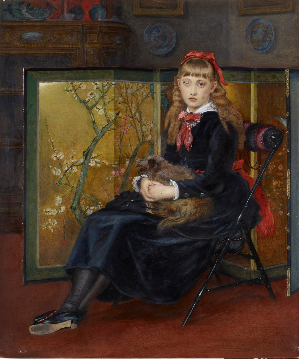 Midge, 1874 door Joseph Middleton Jopling