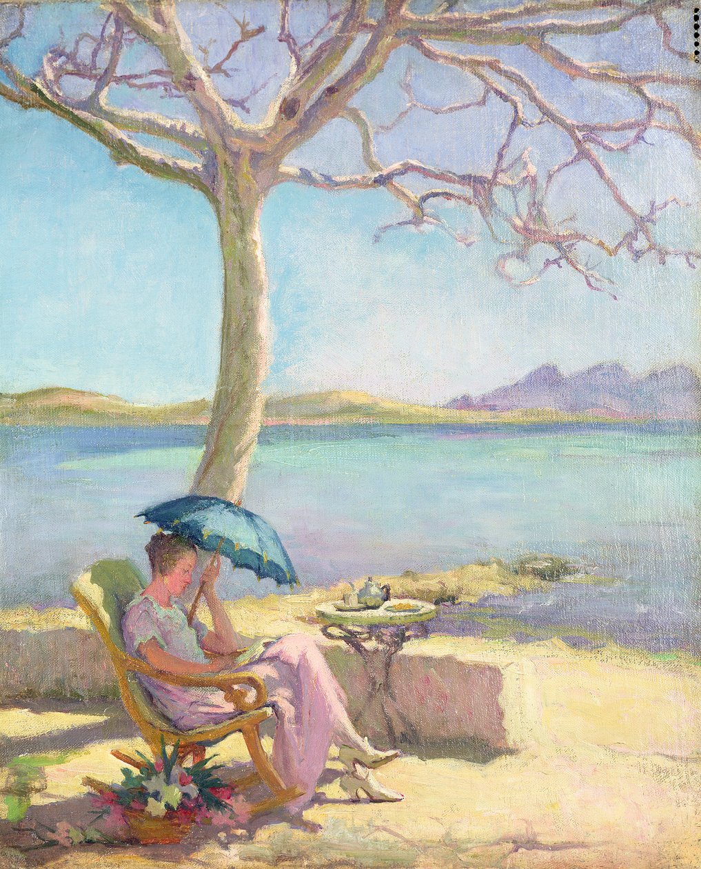 Middagzon door Joseph Milner Kite