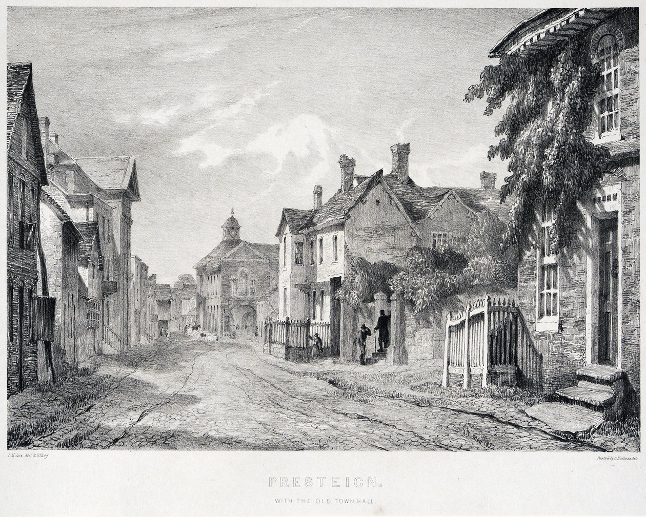 Presteigne door Joseph Murray Ince